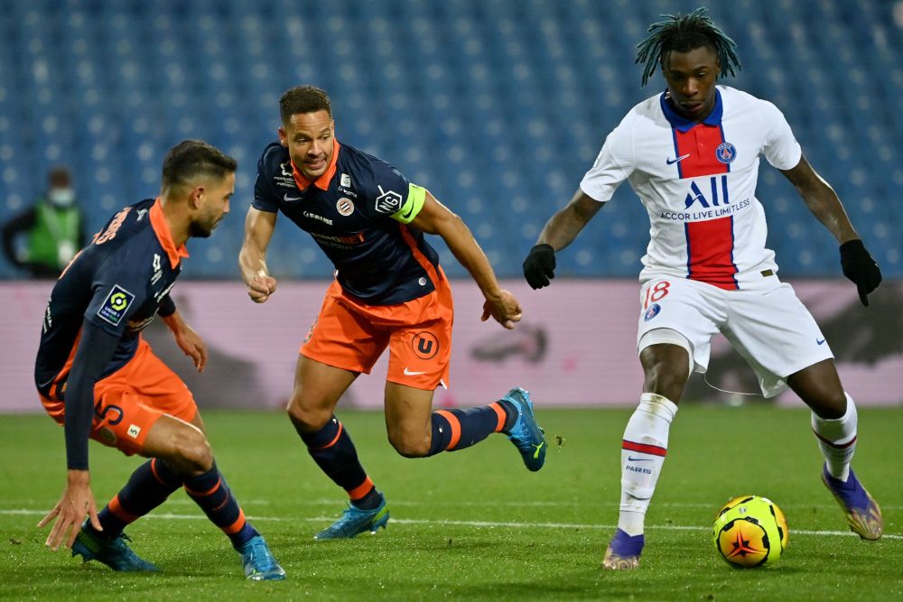 佩斯在最新比赛中战胜了蒙彼利埃