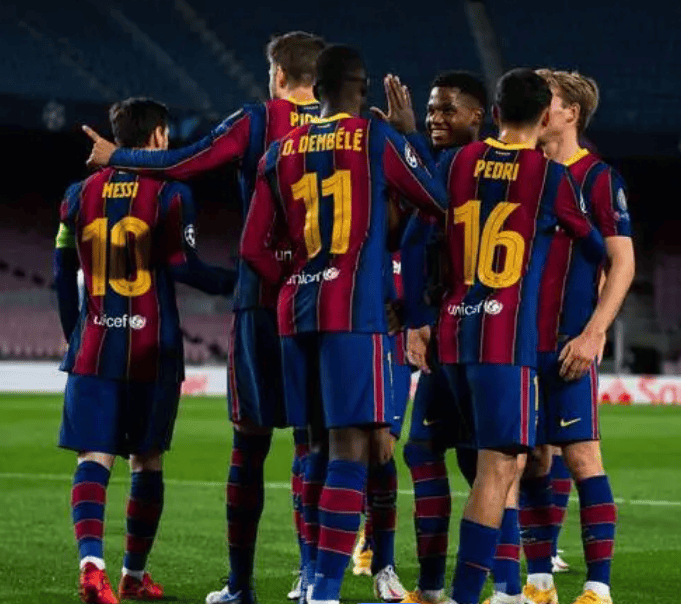 巴塞罗那赢得西班牙国内联赛冠军